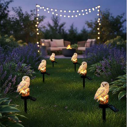Obrázek Solární zahradní osvětlení sova