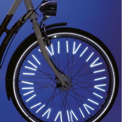 Obrázek Reflexní tyčky na kolo 12 ks