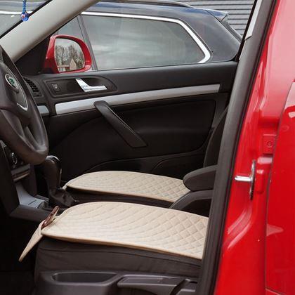 Obrázek z Sada podložek na sedadla - béžová