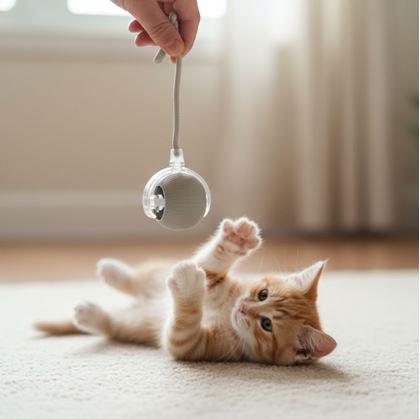 Obrázek z Nabíjecí pohyblivý míček pro zvířata