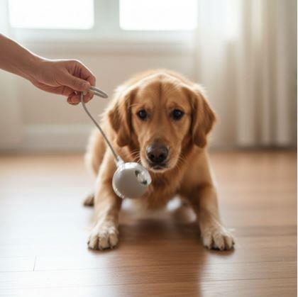 Obrázek z Nabíjecí pohyblivý míček pro zvířata