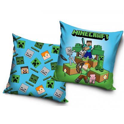 Obrázek Povlak na polštářek - Minecraft dobrodružství