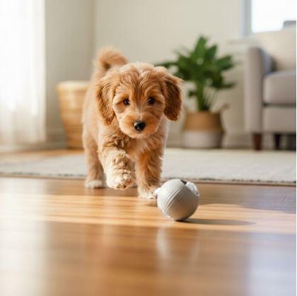 Obrázek z Nabíjecí pohyblivý míček pro zvířata