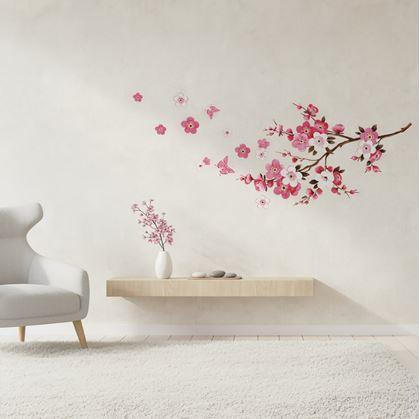 Obrázek z Samolepka na zeď - Sakura