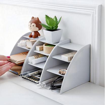 Obrázek Organizér na stůl s přihrádkami