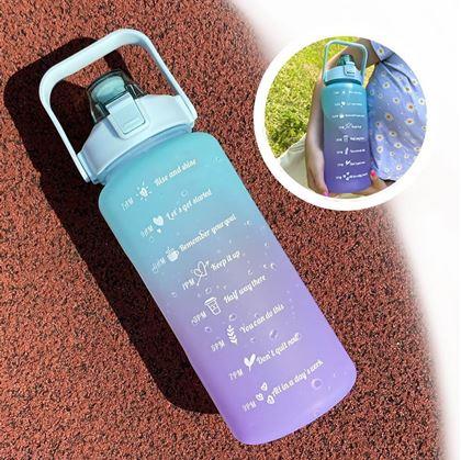 Obrázek z Láhev na vodu s motivačním textem 2 l