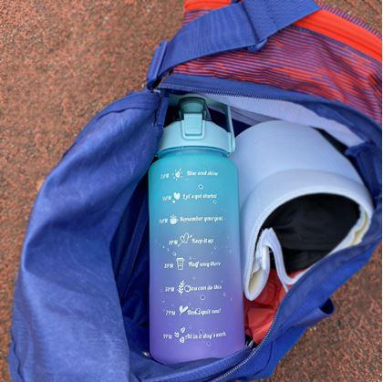 Obrázek z Láhev na vodu s motivačním textem 2 l