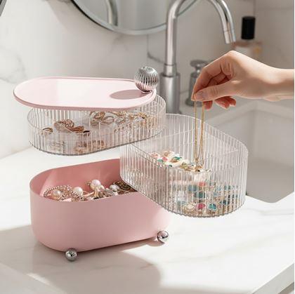 Obrázek z Designová šperkovnice 3 patra