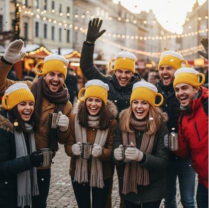 Obrázek z Pletená čepice - půllitr s uchem