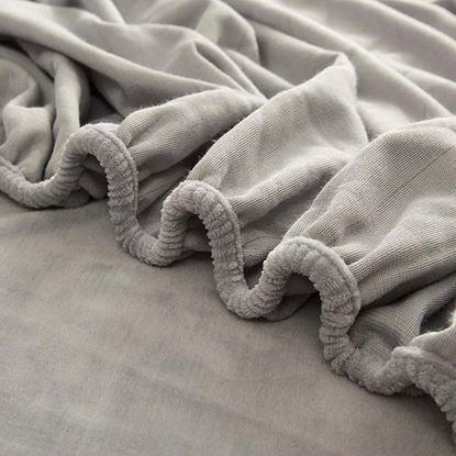 Obrázek Mikroplyšové prostěradlo 180 x 200 cm