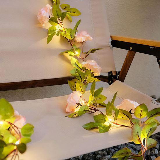 Obrázek z LED světelný řetěz 2 m - růže