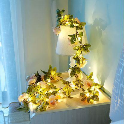 Obrázek LED světelný řetěz 2 m - růže