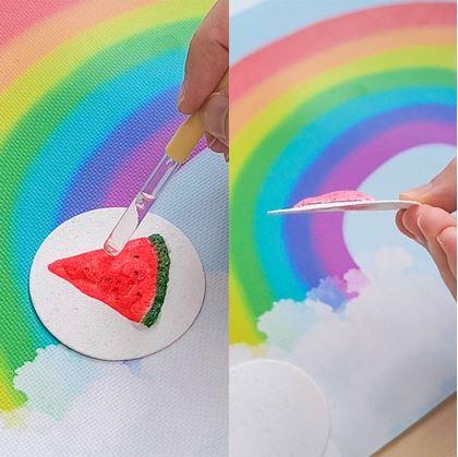 Obrázek z 3D malování na pěnový papír 10 ks