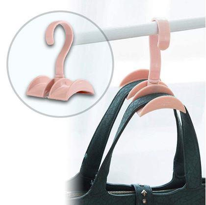 Obrázek z Praktický věšák do skříně - růžový