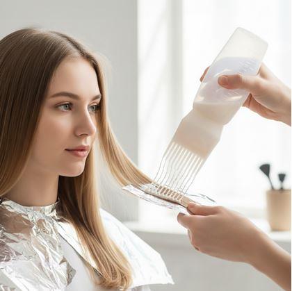 Obrázek z Aplikátor s hřebenem na barvení vlasů a vlasové masky