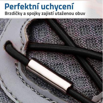 Obrázek z Rychlozavazovací tkaničky - bílé