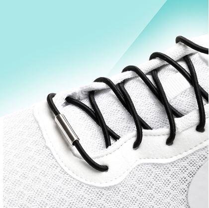 Obrázek z Rychlozavazovací tkaničky - bílé