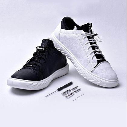 Obrázek z Rychlozavazovací tkaničky - bílé