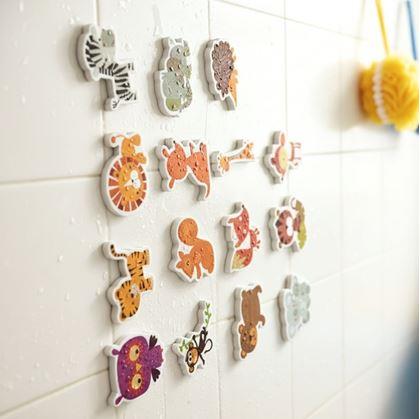 Obrázek z Pěnová zvířátka do vany 15 ks