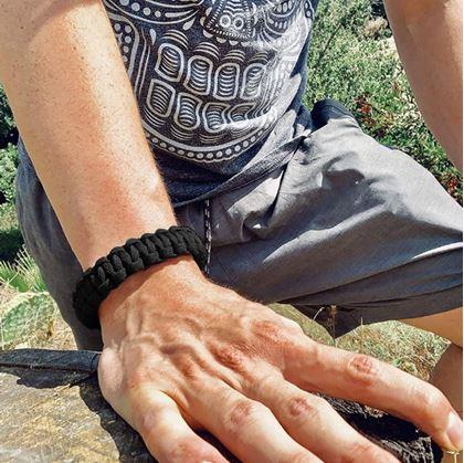 Obrázek z Náramek přežití - černý