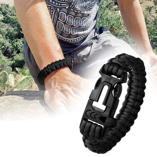 Obrázek z Náramek přežití - černý