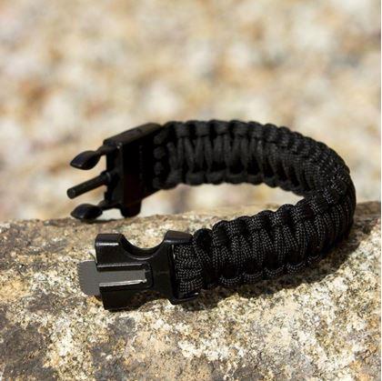 Obrázek z Náramek přežití - černý