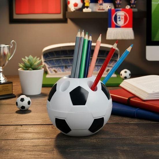 Obrázek z Držák na tužky - fotbalový míč