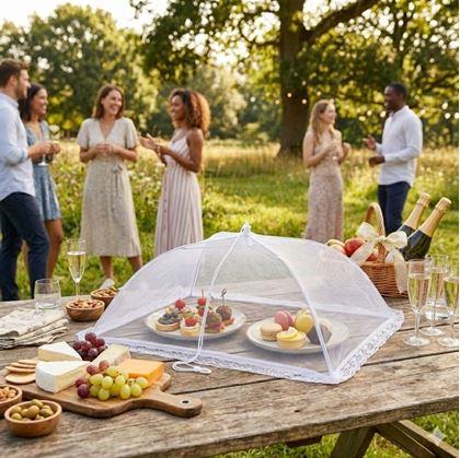 Obrázek z Ochranná síťka na potraviny 60 x 40 cm