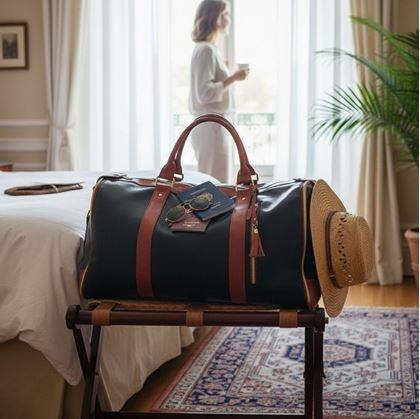 Obrázek z Skládací cestovní taška - černá