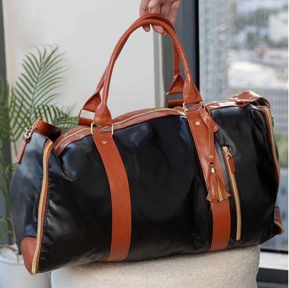 Obrázek z Skládací cestovní taška - černá