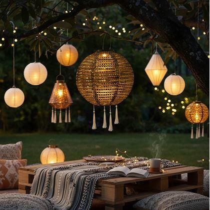 Obrázek z Dekorativní solární světlo lampion