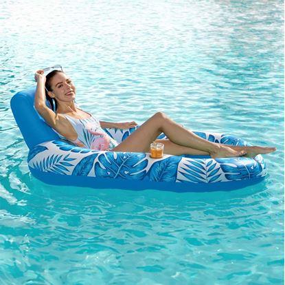 Obrázek Nafukovací křeslo do vody s držáky na nápoje