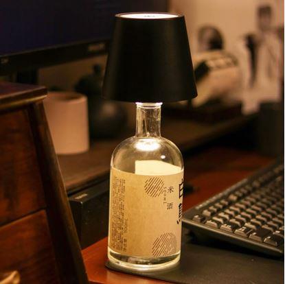 Obrázek Dotyková lampička na lahev, 3 režimy světla