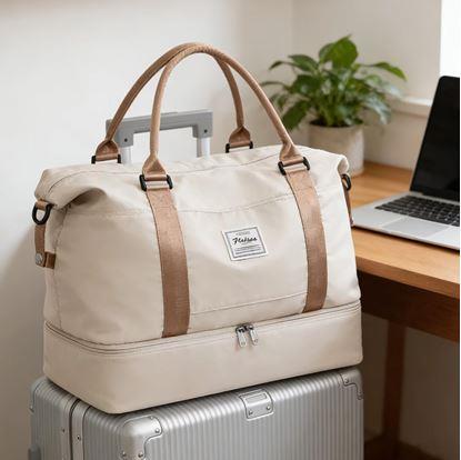 Obrázek Cestovní taška s dvojitým dnem 60 cm