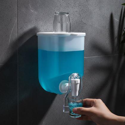Obrázek z Nalepovací dávkovač do koupelny 600 ml