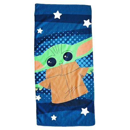 Obrázek Dětská osuška - Star Wars Baby Yoda