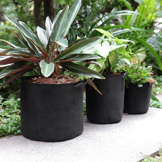 Obrázek z Textilní květináč - průměr 35 cm