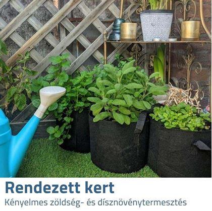 Obrázek z Textilní květináč - průměr 25 cm