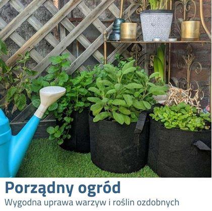 Obrázek z Textilní květináč - průměr 25 cm