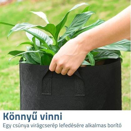 Obrázek z Textilní květináč - průměr 30 cm