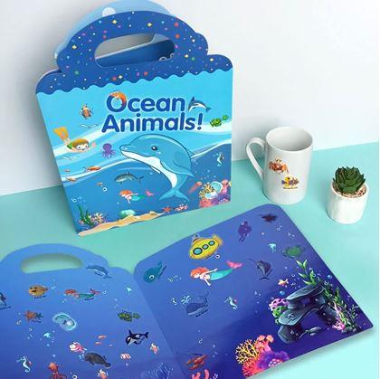 Obrázek z Kniha plná samolepek - oceán