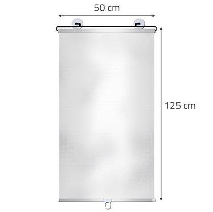 Obrázek z Rolovací sluneční clona světlá - 50 x 125 cm