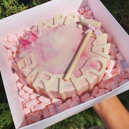 Obrázek z Silikonová forma na pečení - Happy birthday