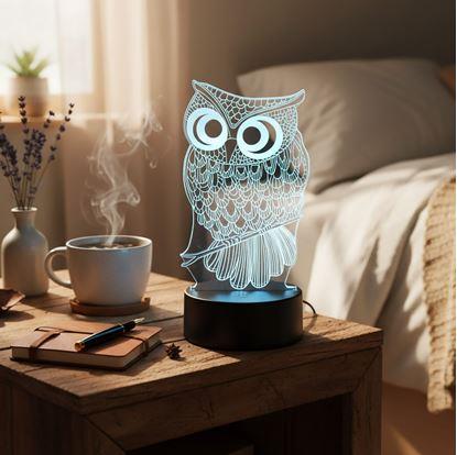 Obrázek Lampa s 3D iluzí