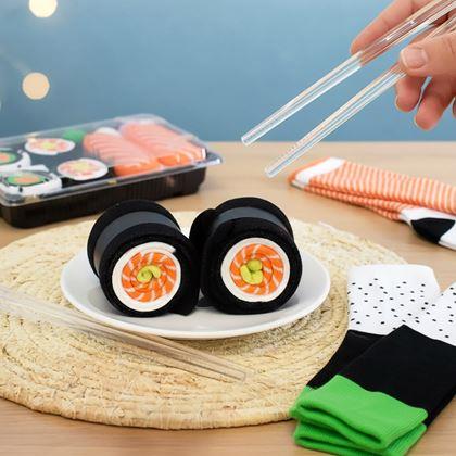 Obrázek z Veselé ponožky - set sushi