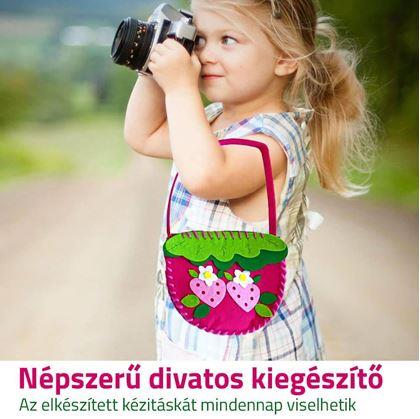 Obrázek z Sada na výrobu kabelky pro děti - jahoda