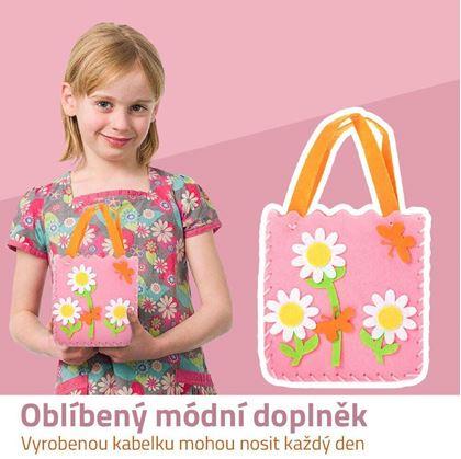Obrázek z Sada na výrobu kabelky pro děti - jahoda
