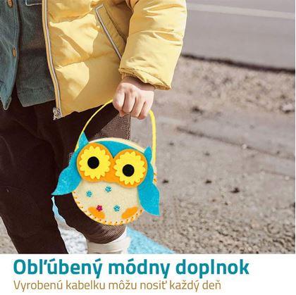 Obrázek z Sada na výrobu kabelky pro děti - jahoda