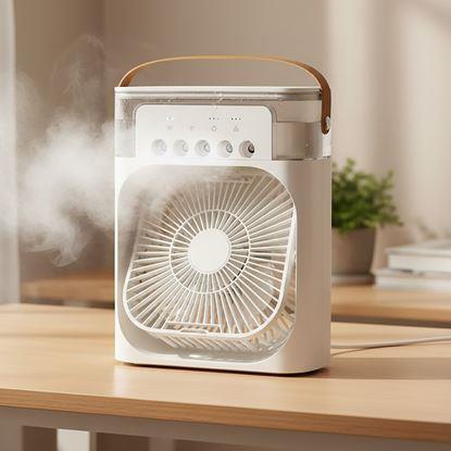 Obrázek Stolní ventilátor s mlhou