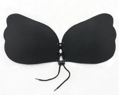 Obrázek z Samodržící push-up podprsenka  - vel. D černá